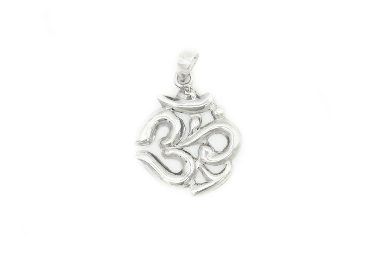 Silver Pendant - Hindu Om