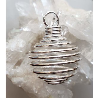 Spirale couleur argent