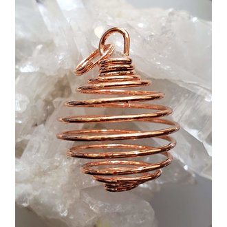 Spirale couleur cuivre