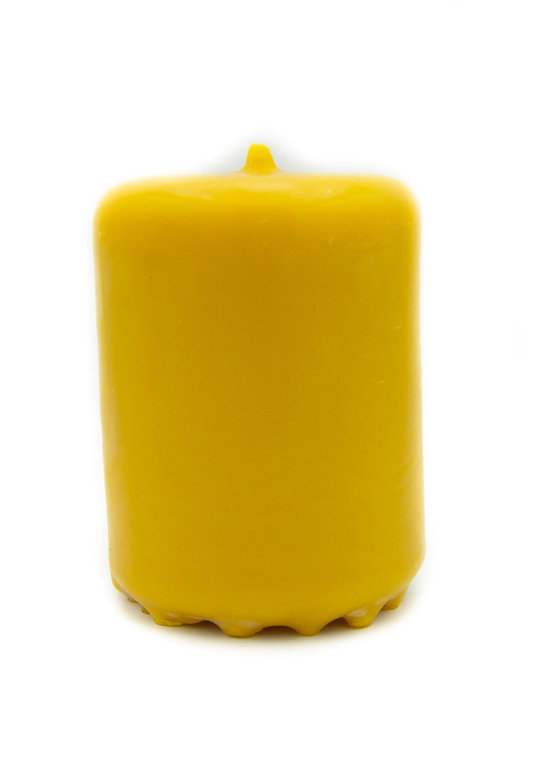 Beeswax Candle - Pillar 9