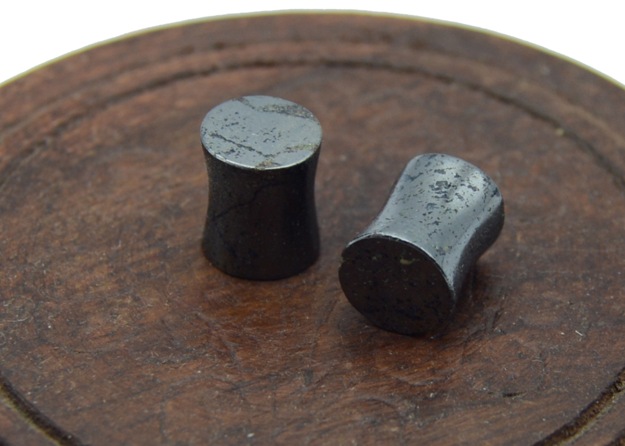 Hematite Ear Plugs