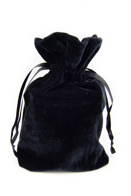 Pochette en velours (Noire)
