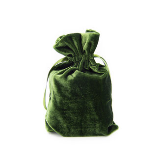 Pochette en velours (Verte)