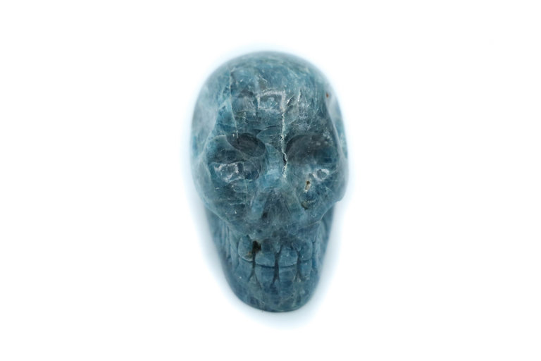 Crâne Apatite bleue
