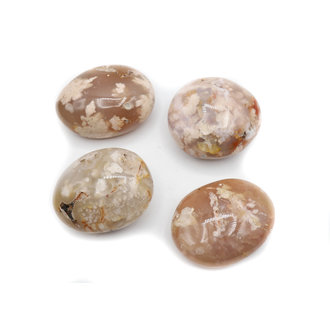 Agate fleur - Galet