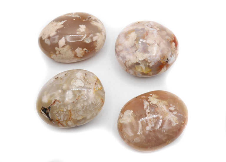 Flower Agate Palmstone