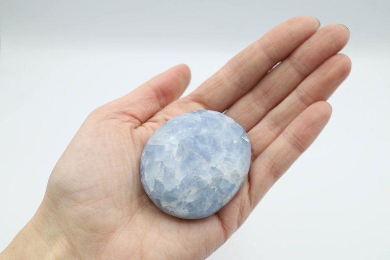 Blue Calcite - Palmstone