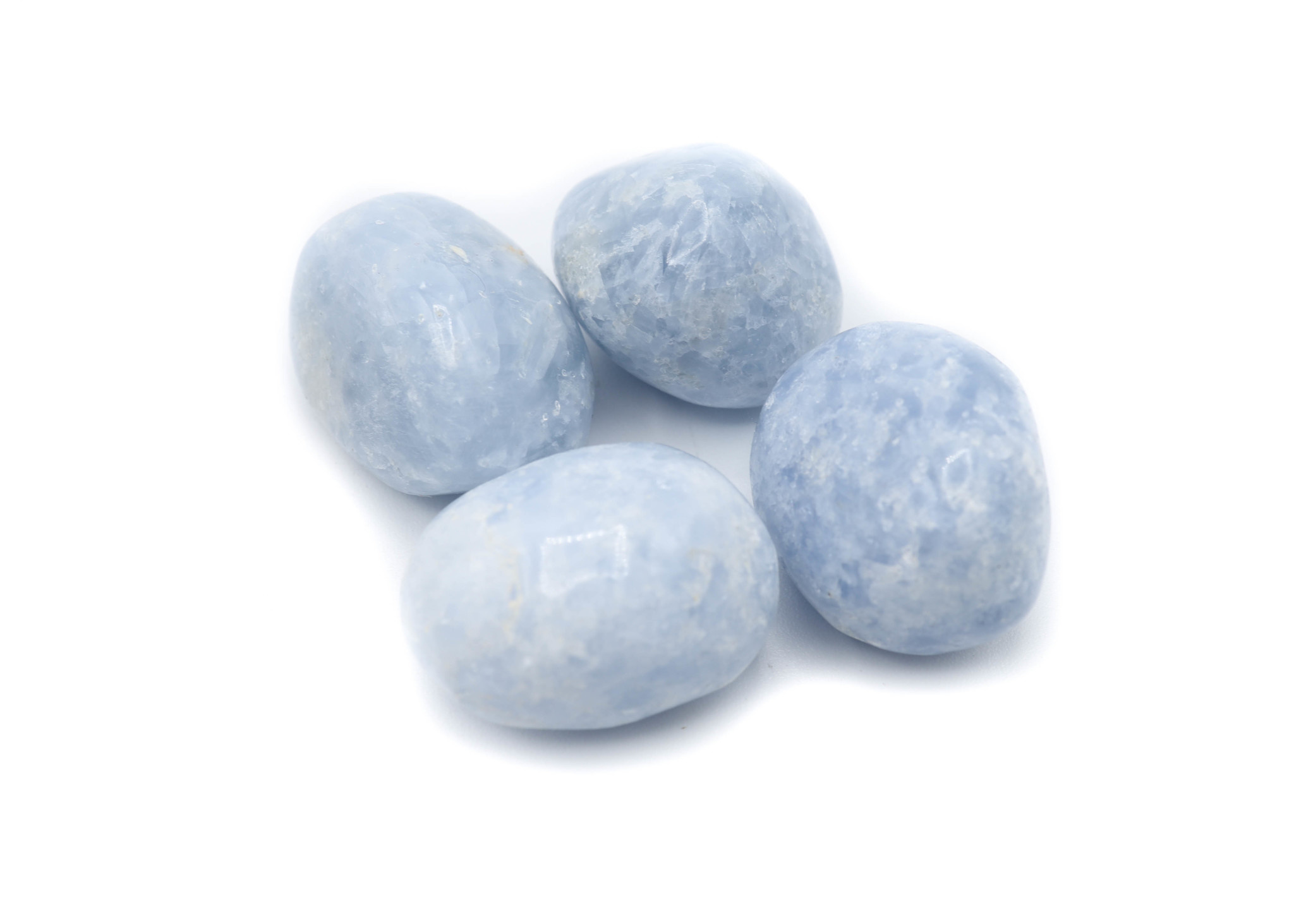 Blue calcite