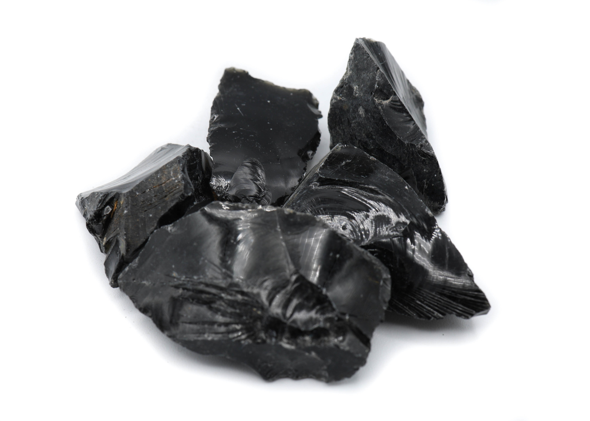 Obsidienne noire brute - Pierres D'Ailleurs