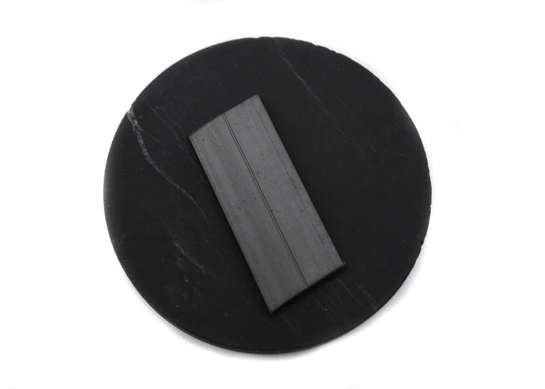Shungite plaque aimantée - Fleur de vie