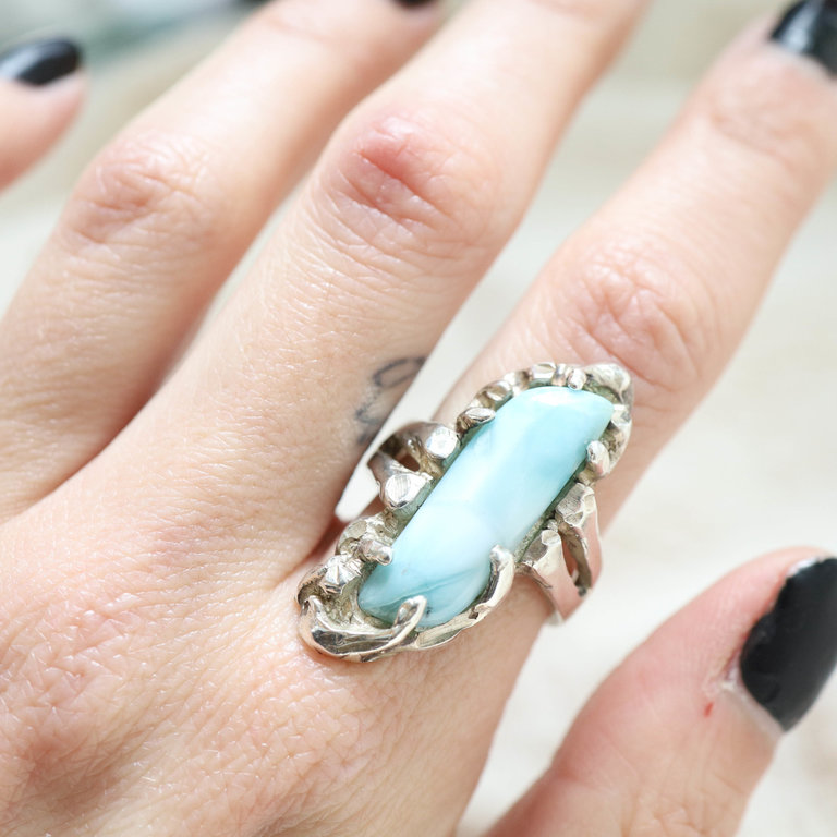 Bague Larimar - Récif