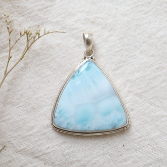Pendentif Larimar - Océan