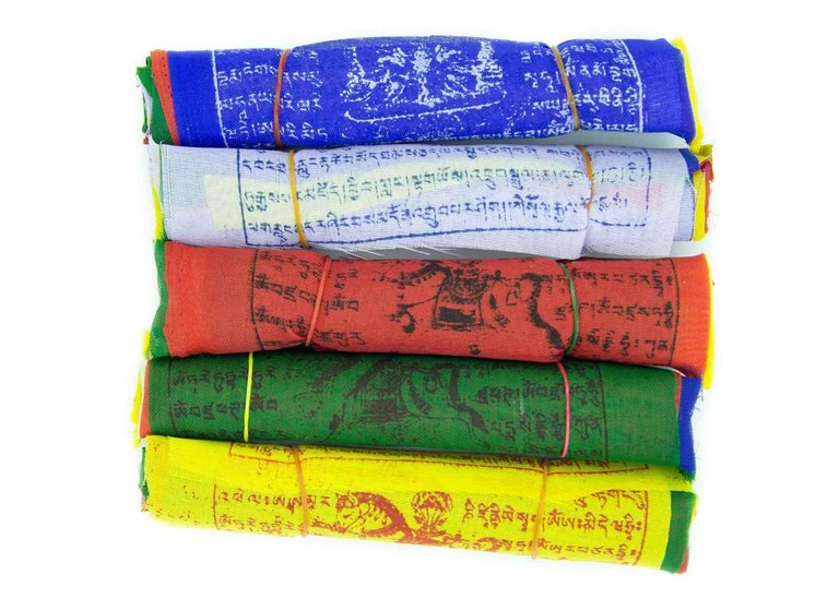 Tibetan prayer flags