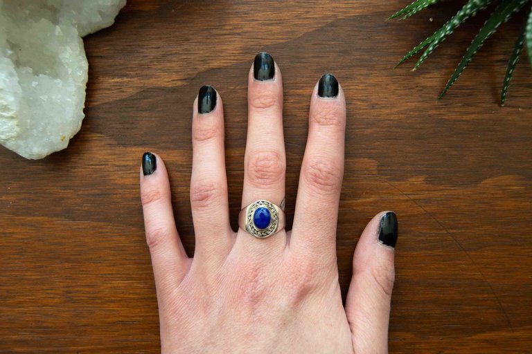 Lapis Lazuli Ring - Lunaire