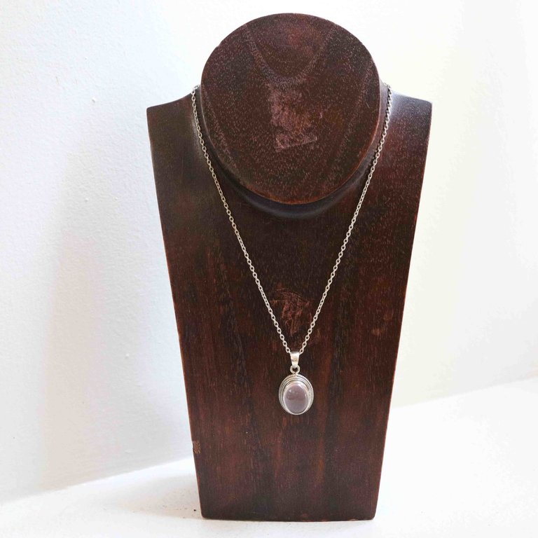 Pendentif Quartz rose - Iberis
