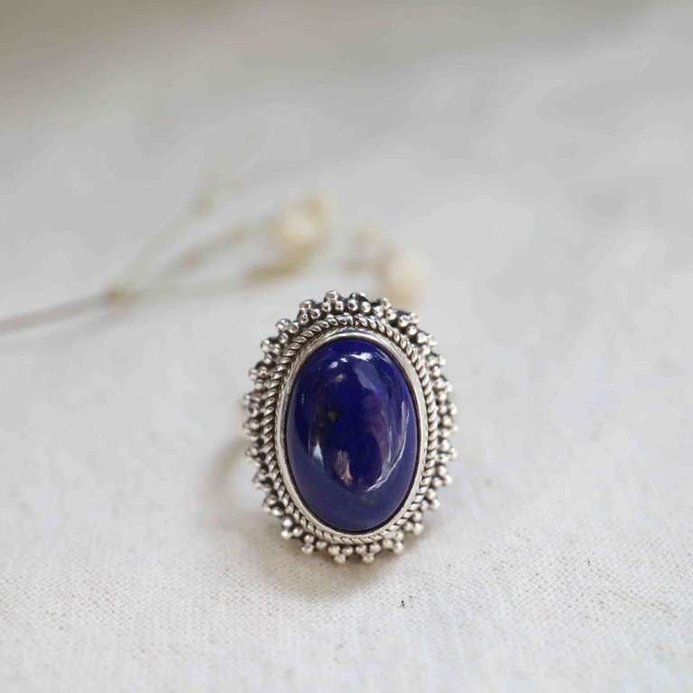 Lapis Lazuli Ring - Sol