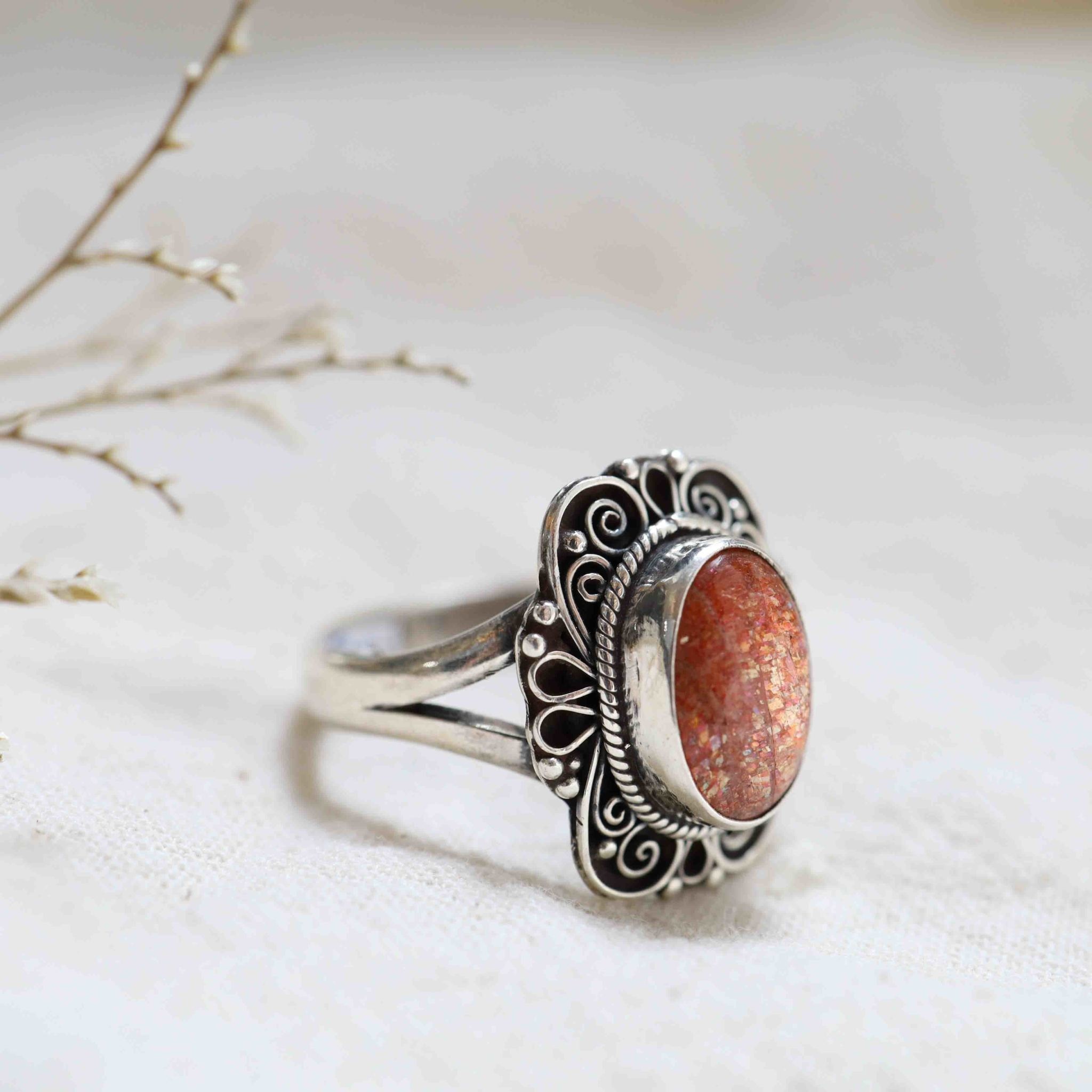Sunstone Ring - Iris