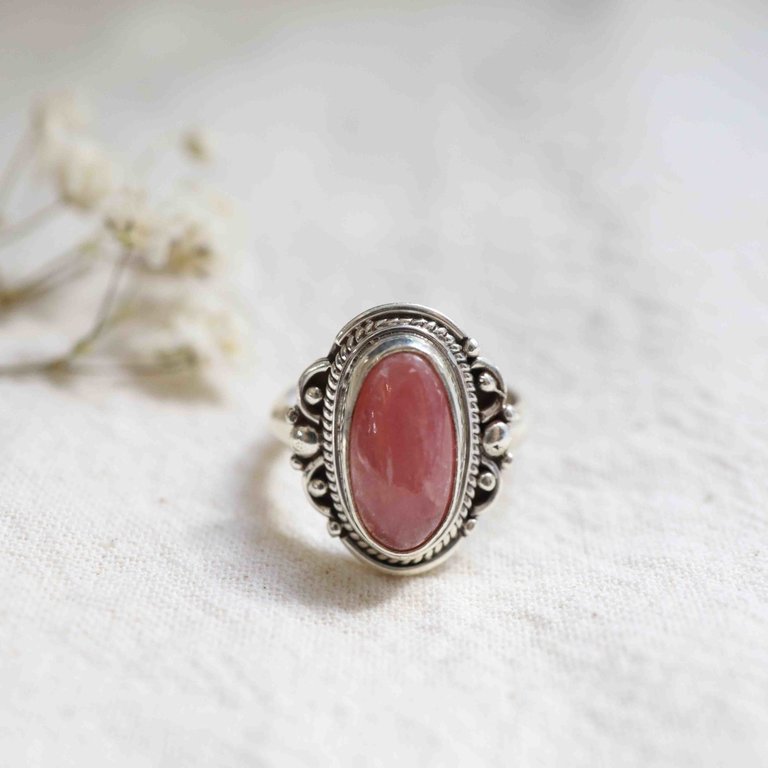 Bague Rhodochrosite - Capucine