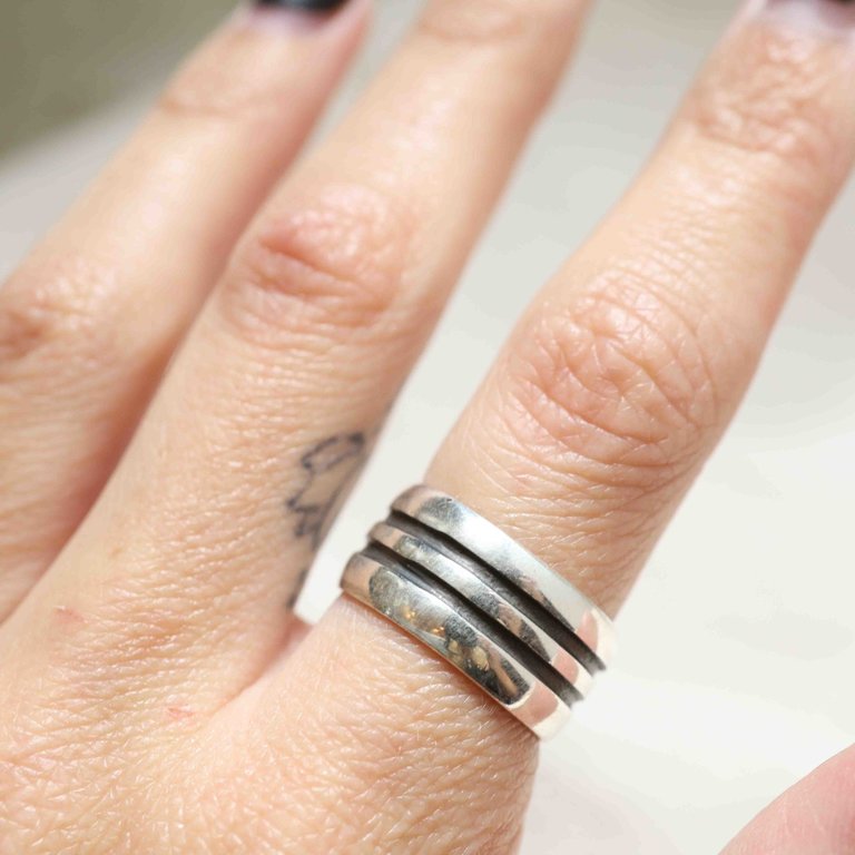 Bague argent - Simple