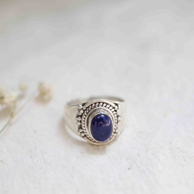 Bague Lapis Lazuli - Solaire