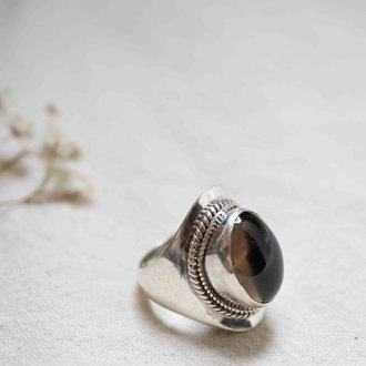 Smoky Quartz Ring - Muscari Smoky Quartz Ring - Muscari