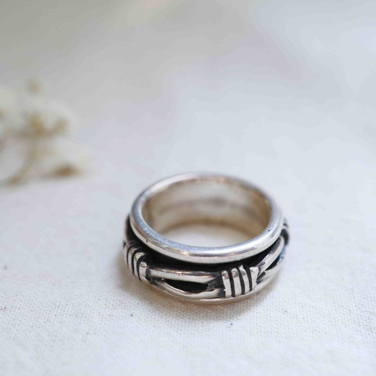 Bague argent - Marin