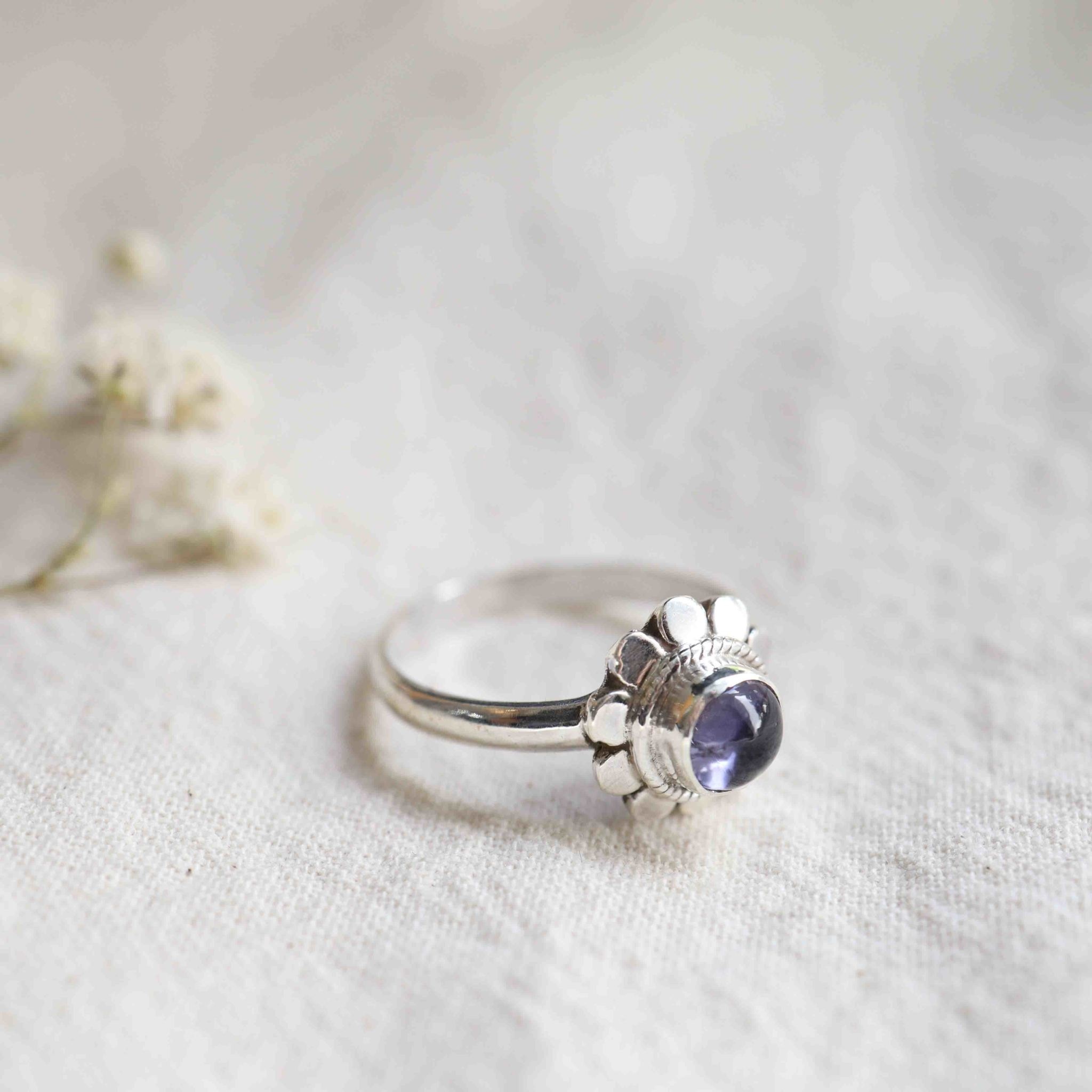 Iolite Ring - Marguerite