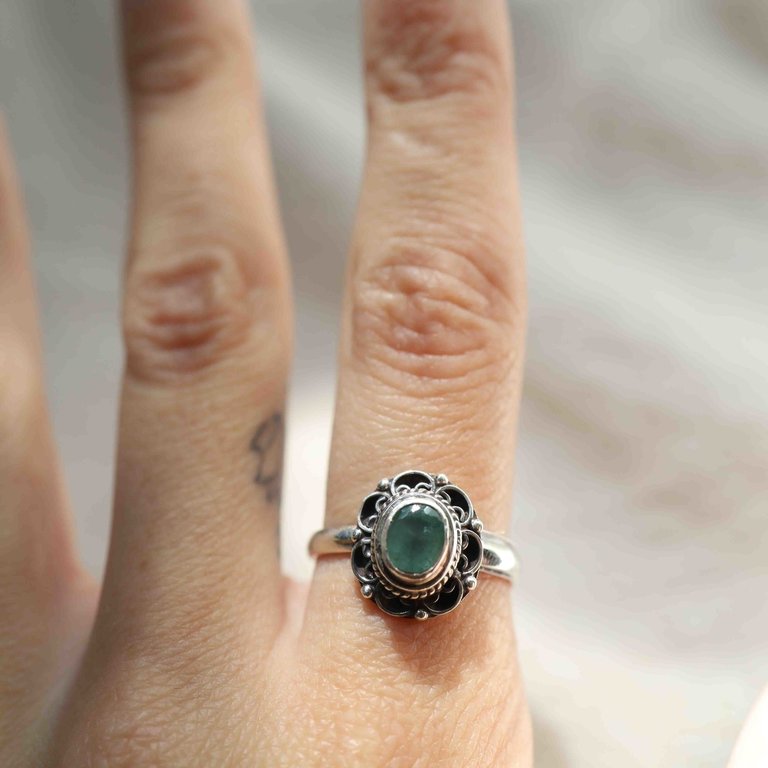 Emerald Ring - Fleur