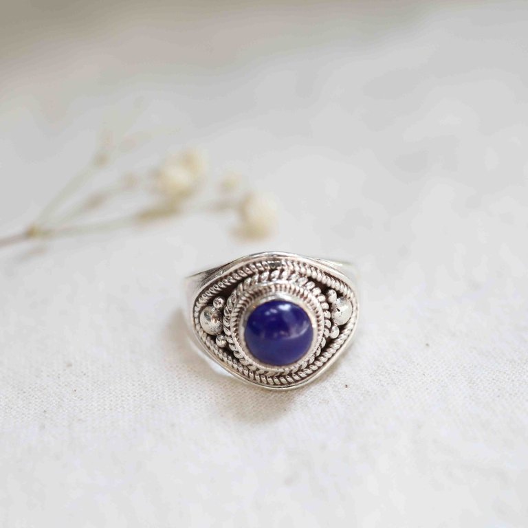 Bague Lapis Lazuli - Air