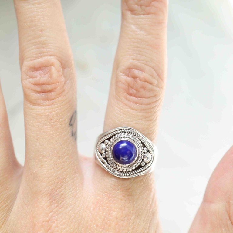 Lapis Lazuli Ring - Air