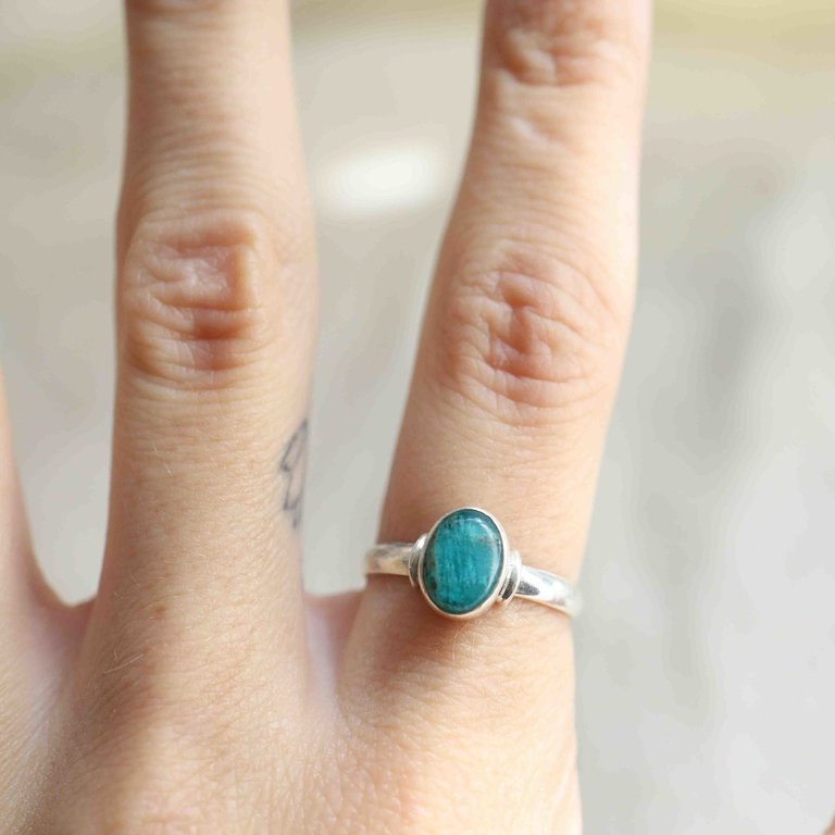 Amazonite Ring - Myosotis