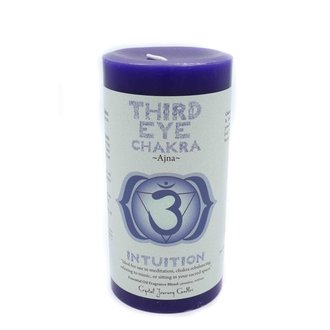 Chakra Candle - 3rd eye Chakra Candle - 3rd eye