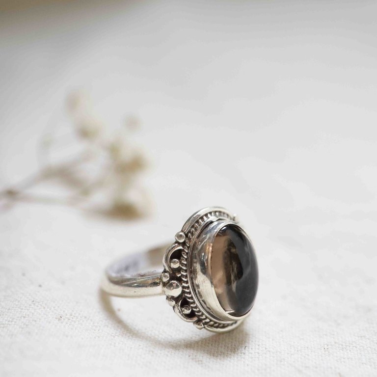 Smoky Quartz Ring - Capucine