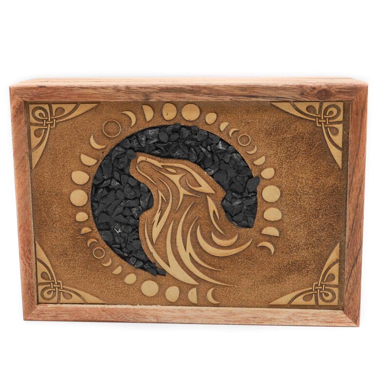 Wood box - Wolf Onyx