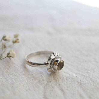 Citrine Ring - Marguerite Citrine Ring - Marguerite