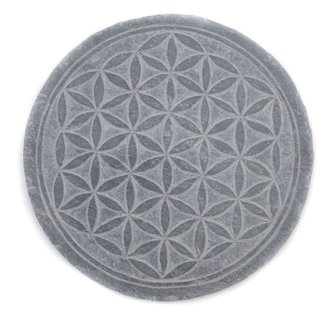 Slate plate - Flower of life