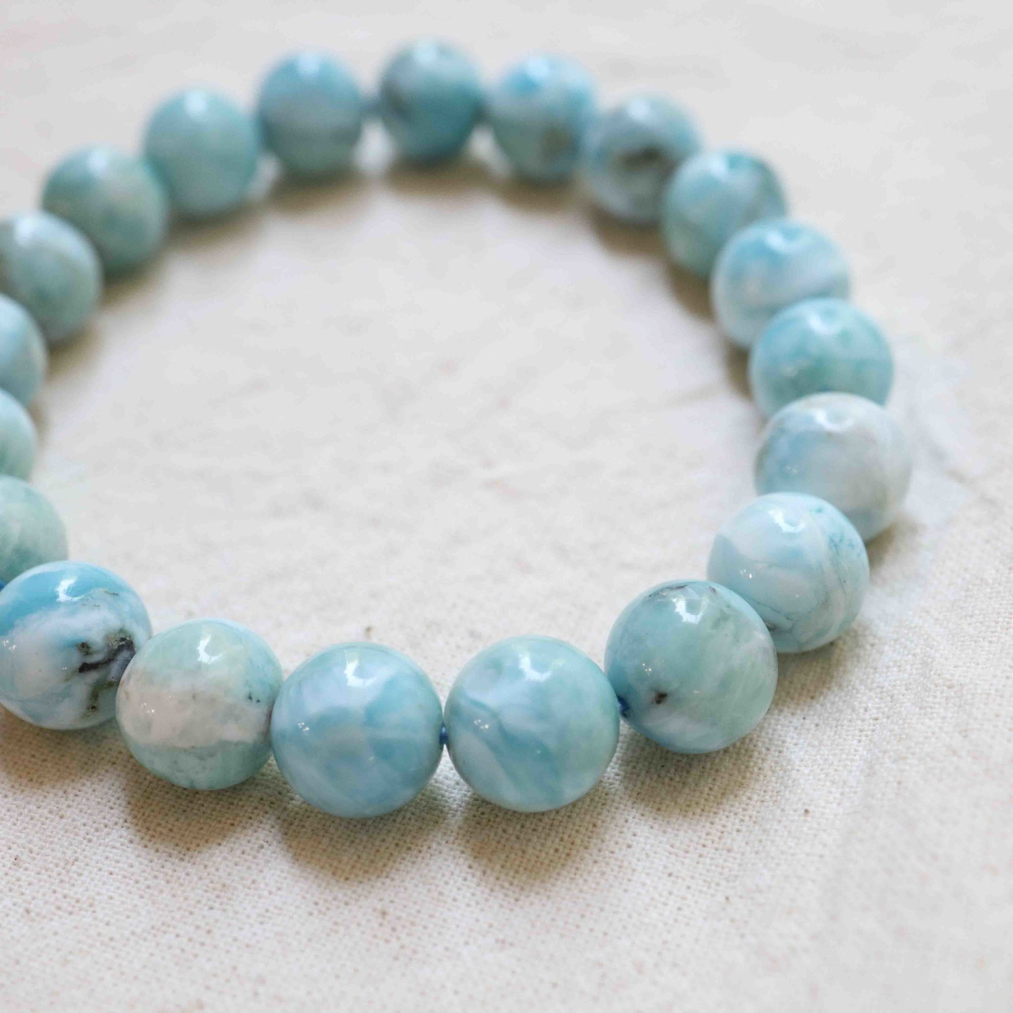 Larimar Bracelet - Beads