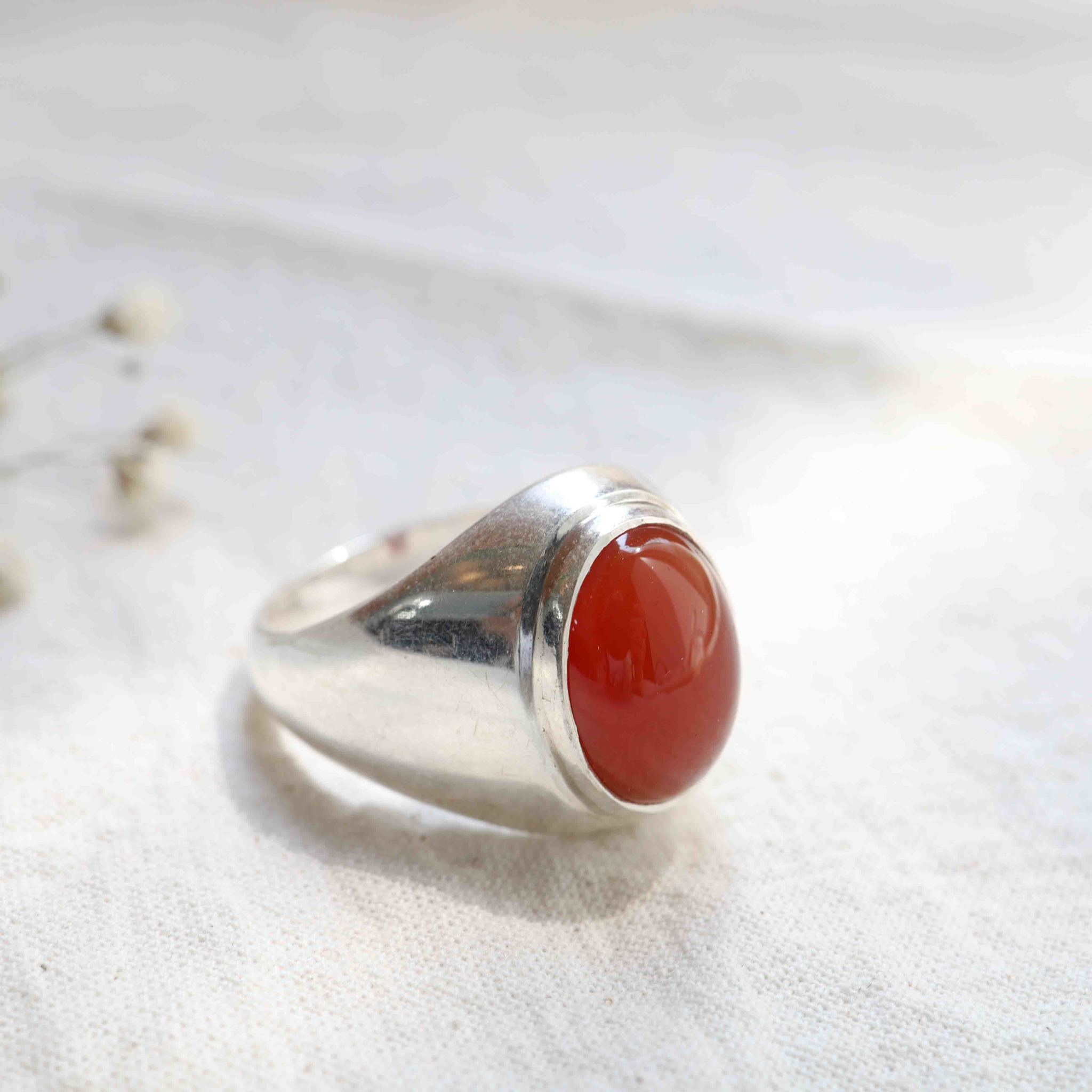 Carnelian Ring - Myrtille