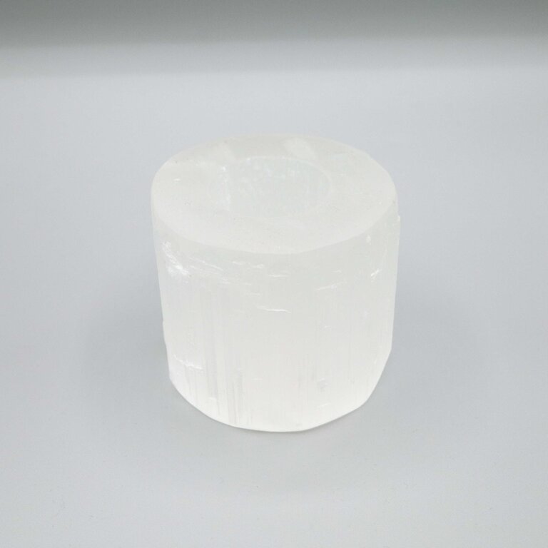 Selenite - T-light holder