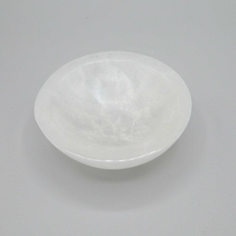 Sélénite Bol - rond