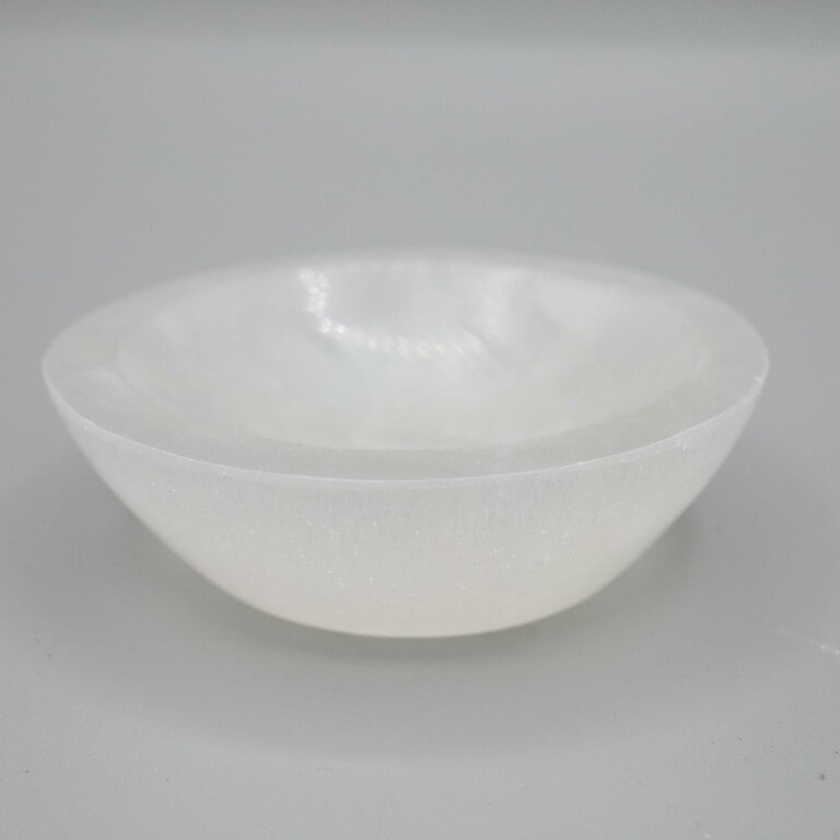 Sélénite Bol - rond