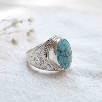 Bague Turquoise - Dragon Bague Turquoise - Dragon