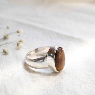 Bague Oeil de tigre - Simple Bague Oeil de tigre - Simple