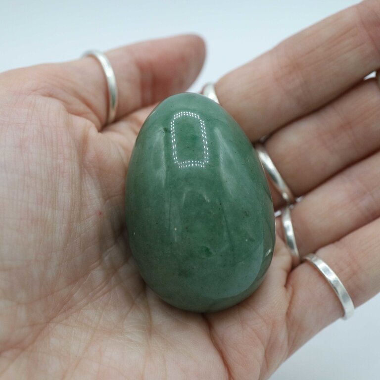 Green aventurine Egg