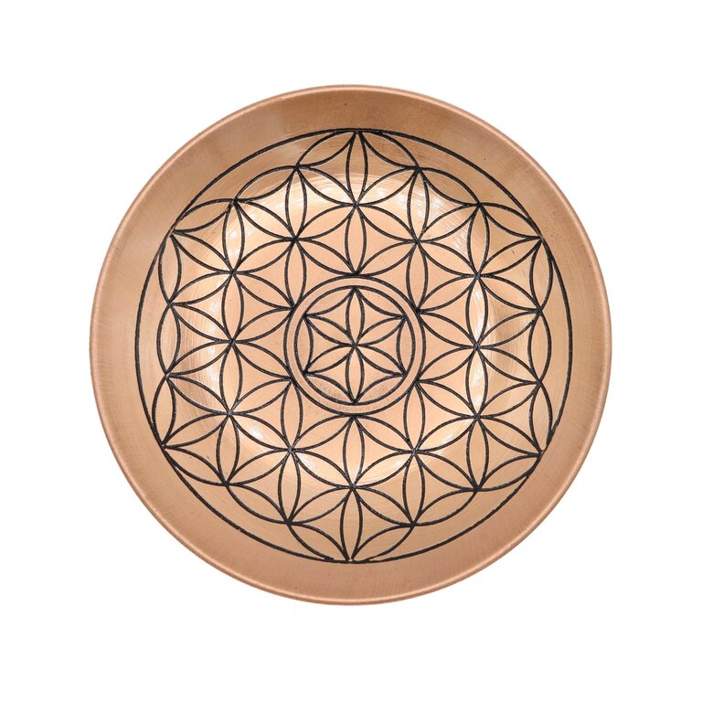 Copper plate - Flower of life