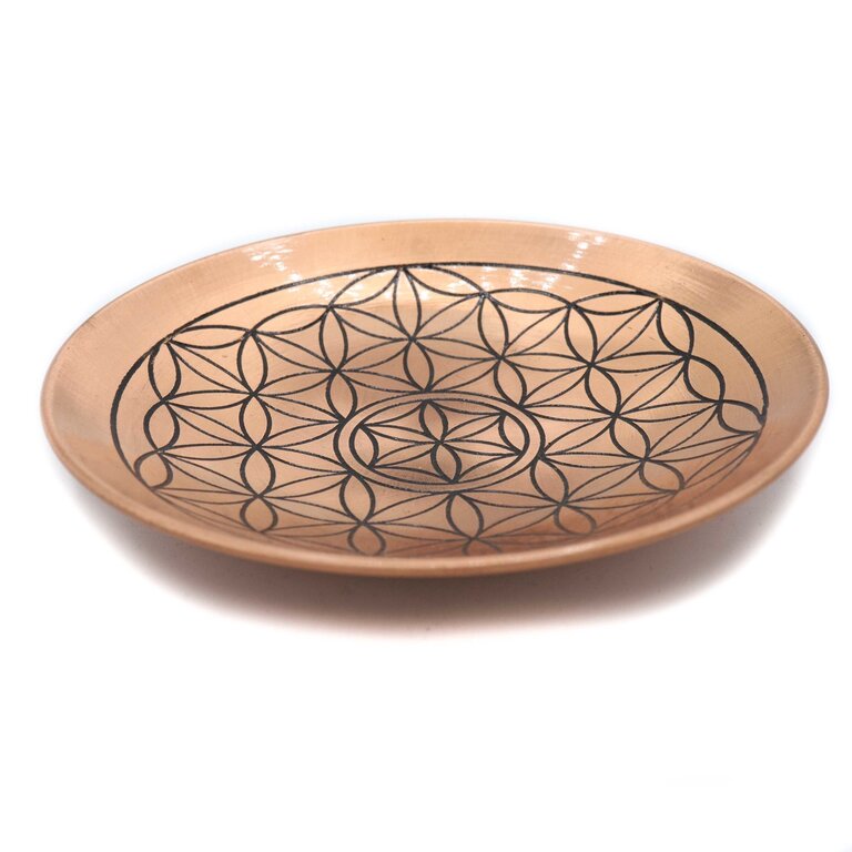 Copper plate - Flower of life