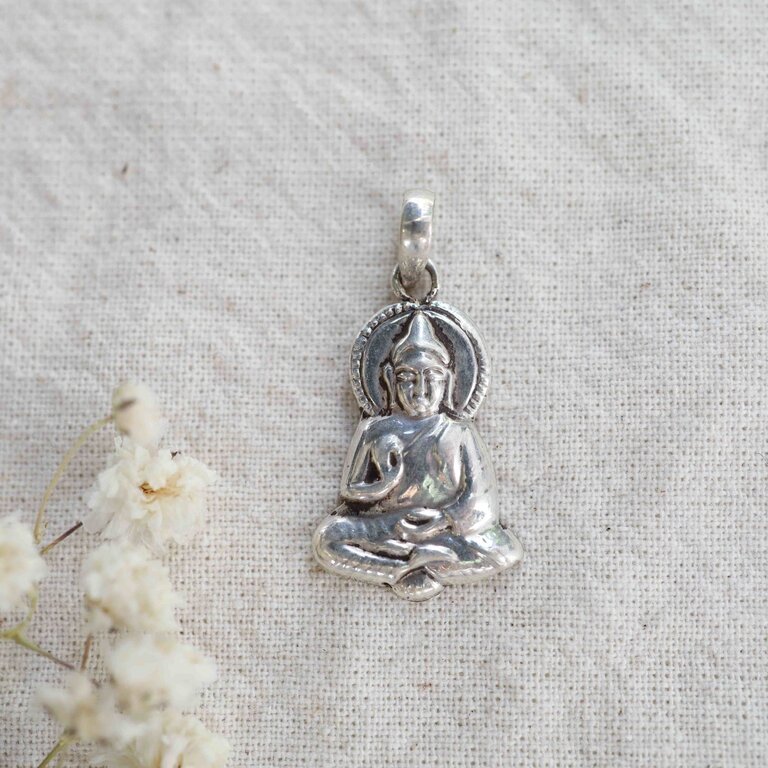 Pendentif Argent - Bouddha