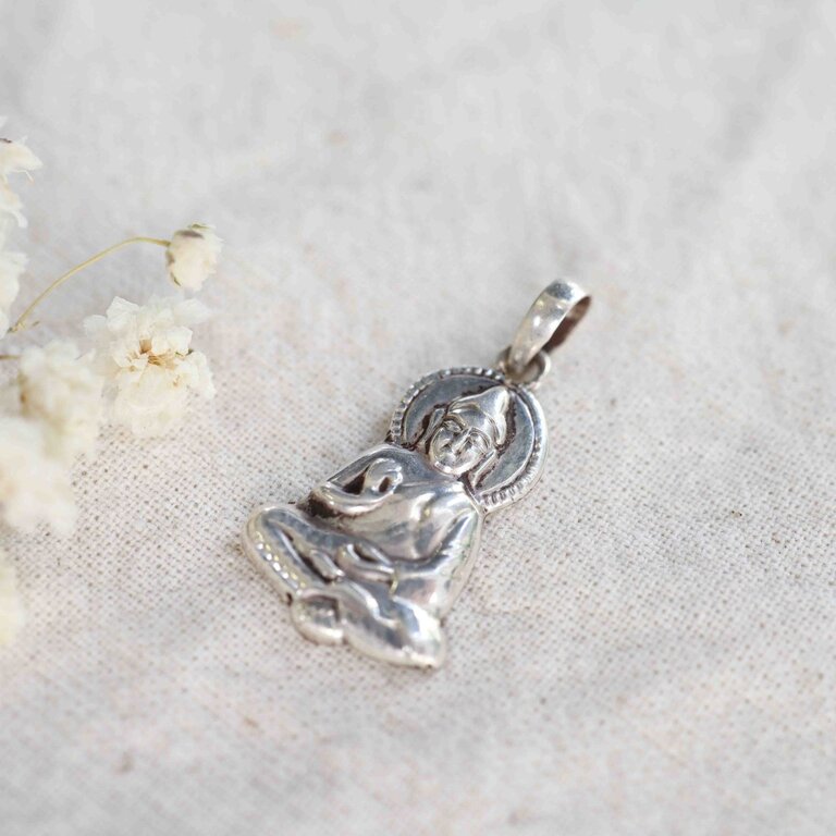 Silver Pendant - Buddha