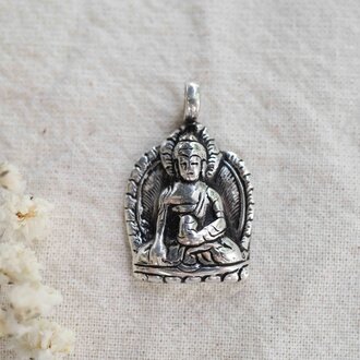 SILVER BUDDHA PENDANT SILVER BUDDHA PENDANT