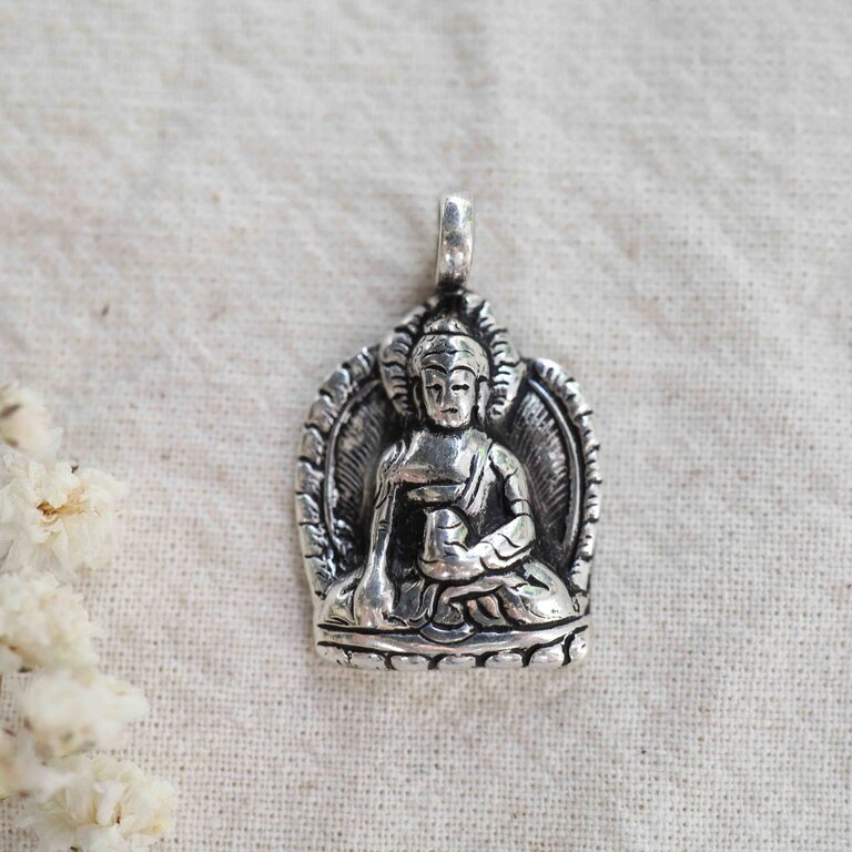 Pendentif Argent - Bouddha